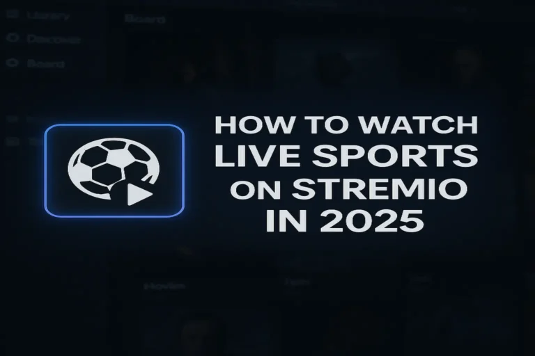 How to Watch Live Sports on Stremio in 2025