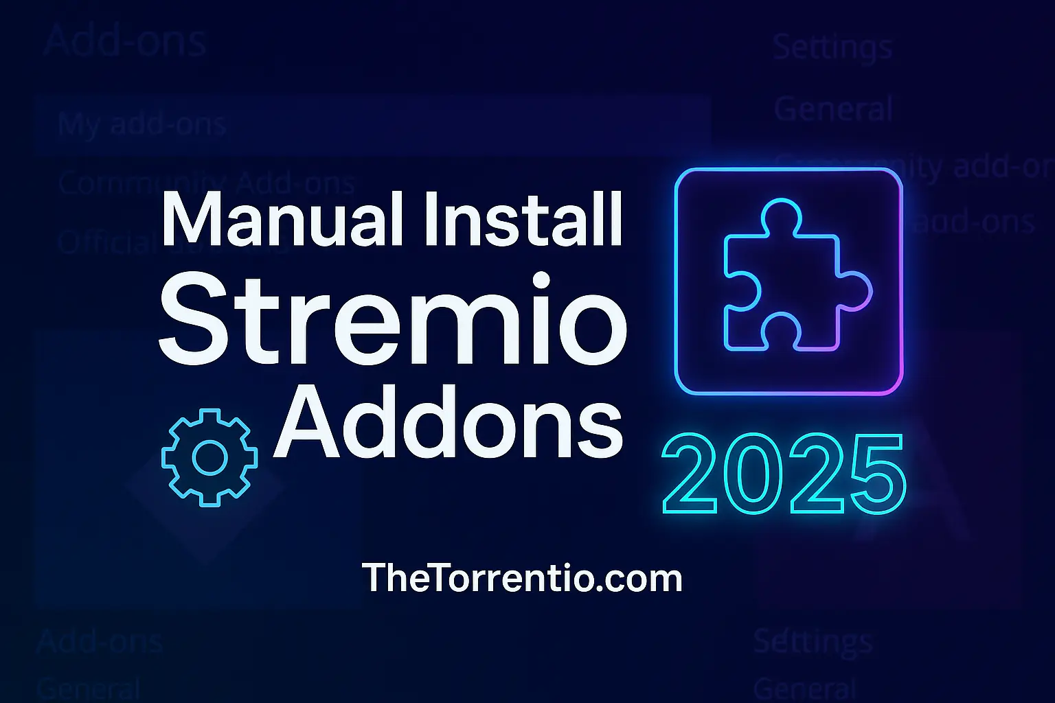 Manual install Stremio Addons in 2025