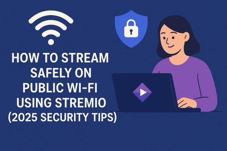 Stream Safely on Public Wi-Fi Using Streamio